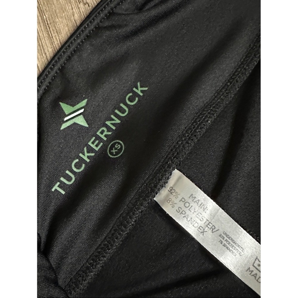 Tuckernuck Tnuck Black Scallop Performance Jersey Marisa Shorts Size XS - Picture 8 of 12